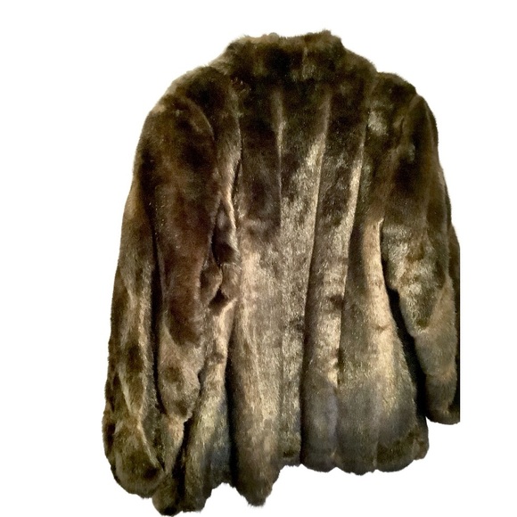 Fabulous Furs Vintage Faux Mink Sable Fur Coat - Picture 12 of 15